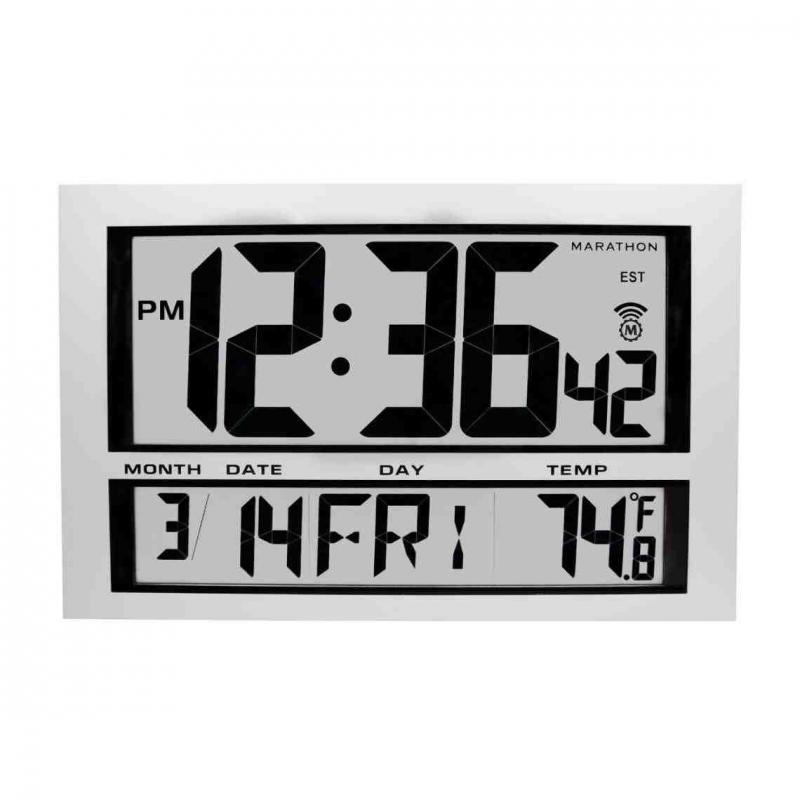 Discover The Best Atomic Digital Wall Clock: 4 Time Zones Made Easy