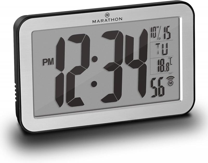 Discover The Best Atomic Digital Wall Clock: 4 Time Zones Made Easy