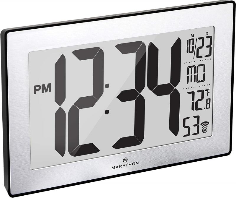 Discover The Best Atomic Digital Wall Clock: 4 Time Zones Made Easy
