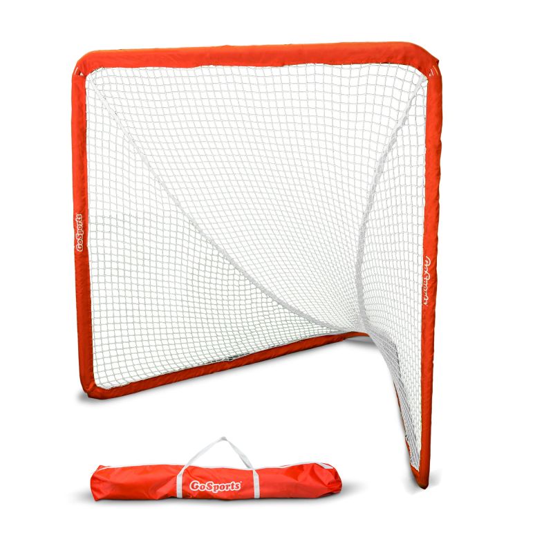 Durable 6x6 Net Easy Folding Lacrosse Goal for Your Yard Game Play