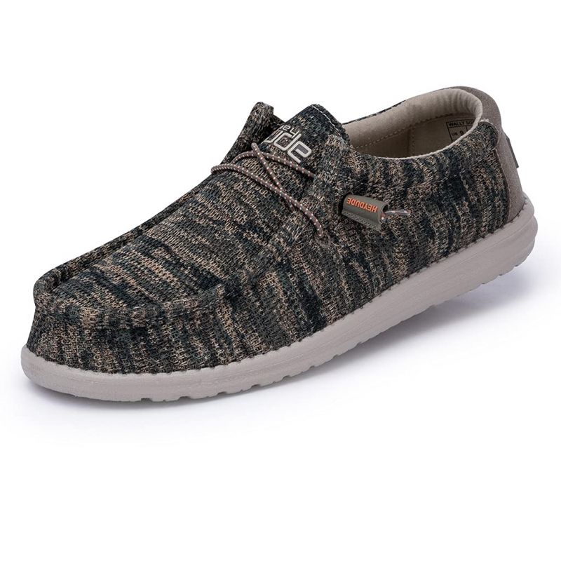 Enjoy Fashion And Comfort  Wally Sox Camo Hey Dudes Shoe Review