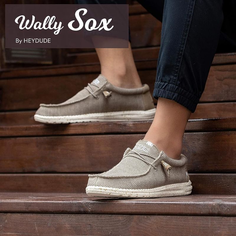 Enjoy Fashion And Comfort  Wally Sox Camo Hey Dudes Shoe Review