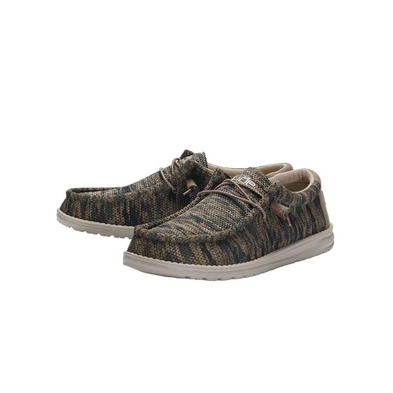 Enjoy Fashion And Comfort  Wally Sox Camo Hey Dudes Shoe Review