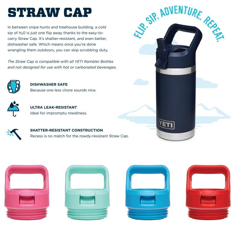 Enjoy The Convenience Of A Yeti With A Straw. Meet The 26 Oz Rambler That