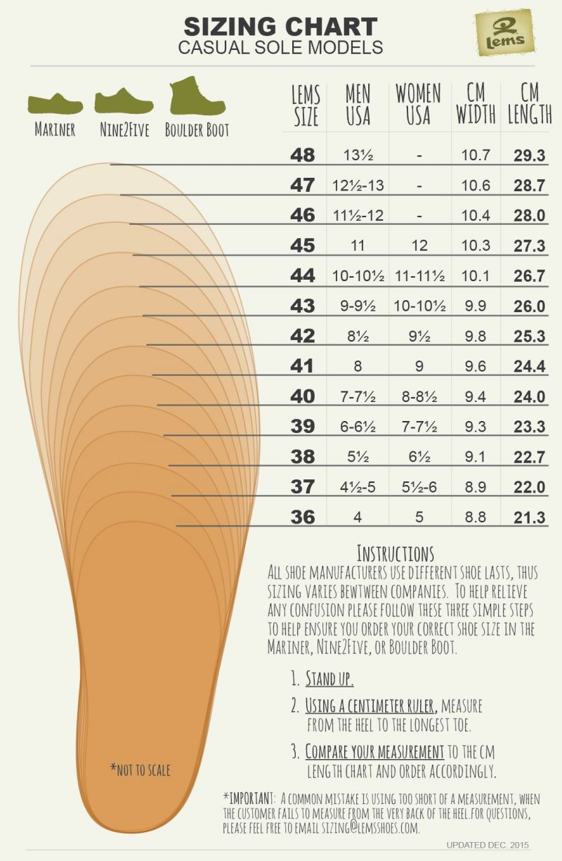 Ensuring the Perfect Lacrosse Boot Fit with This Handy Size Chart
