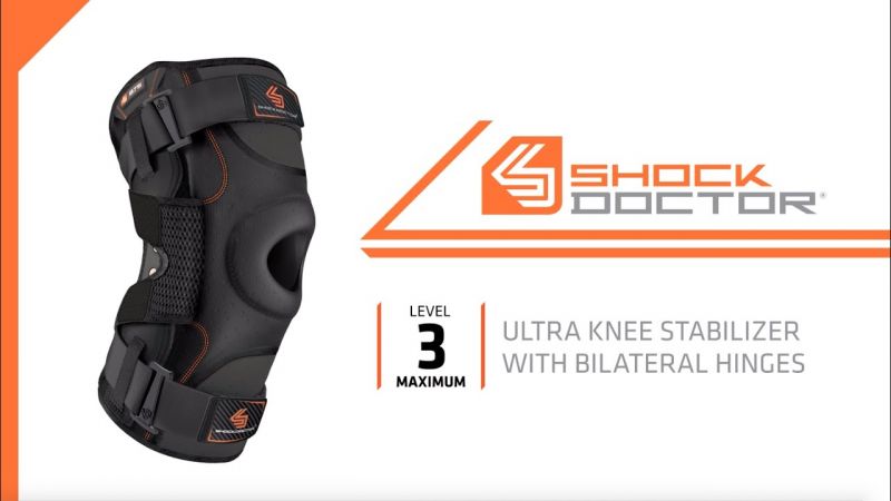 Experience Pain Relief and Stability with Shock Doctor Ice Knee Braces