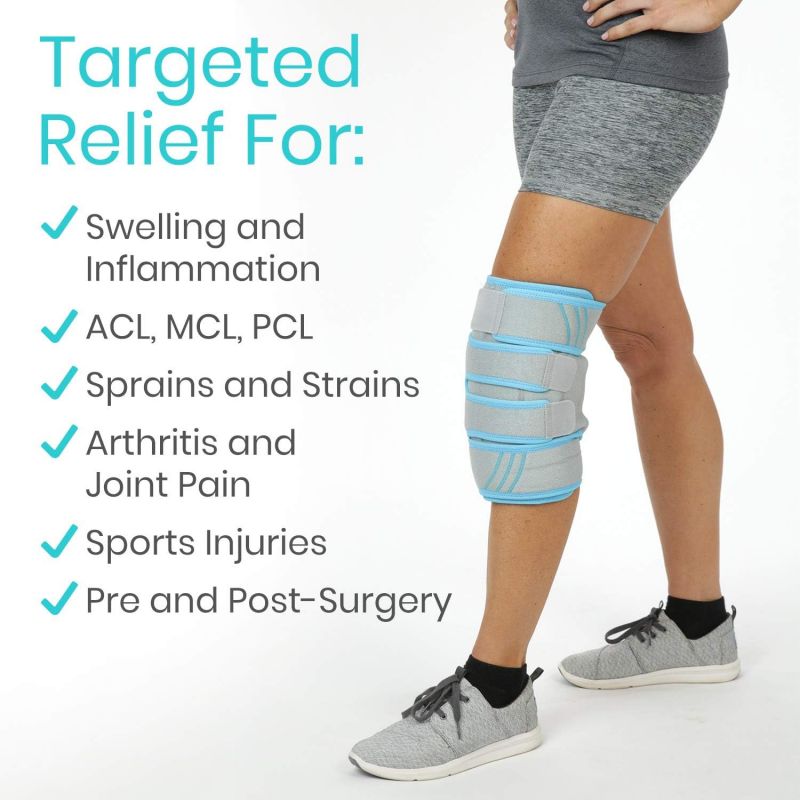 Experience Pain Relief and Stability with Shock Doctor Ice Knee Braces