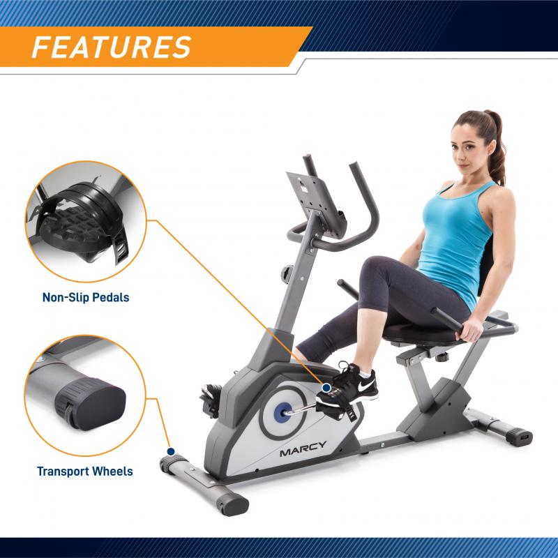 Experience Ultīme Comfy Recumbënt Workouts at Homë: The Body Champ Magnetïc Bike