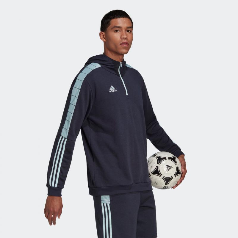 Feel Cozy Yet Stylish This Fall in The adidas Tiro 21 Sweat Hoodie