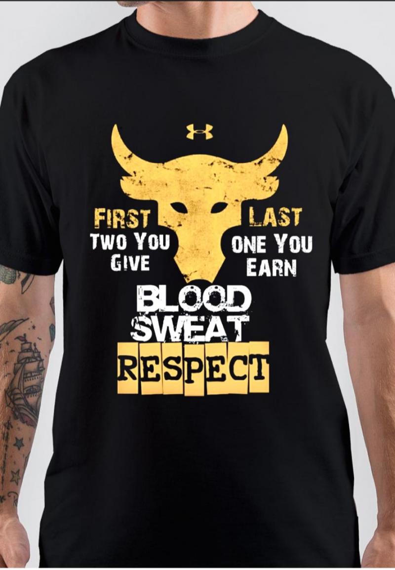 Feel Inspired Daily in This Classic Tee: Why the “Blood Sweat Respect” Shirt Empowers