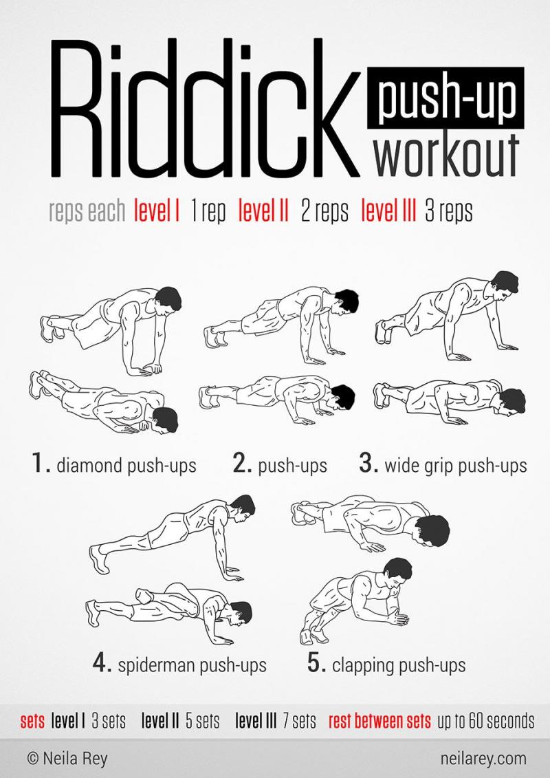 Feel The Burn With This Push Up Variation: Harbinger Push Ups Take Your Workout To New Heights