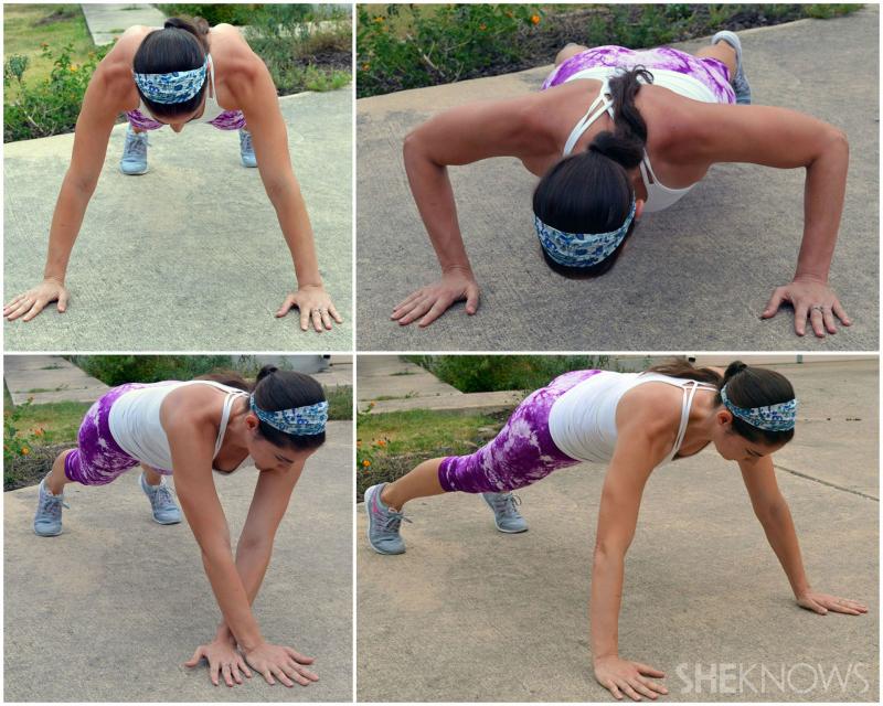 Feel The Burn With This Push Up Variation: Harbinger Push Ups Take Your Workout To New Heights
