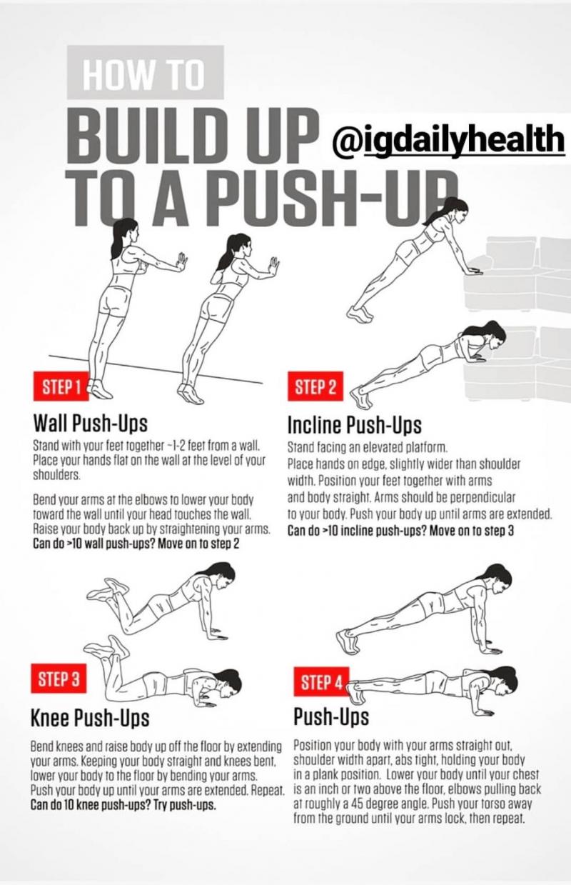 Feel The Burn With This Push Up Variation: Harbinger Push Ups Take Your Workout To New Heights