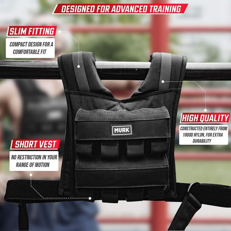 Feel The Burn With This Vest. Unlock Faster Sports Skills With Weighted Gear