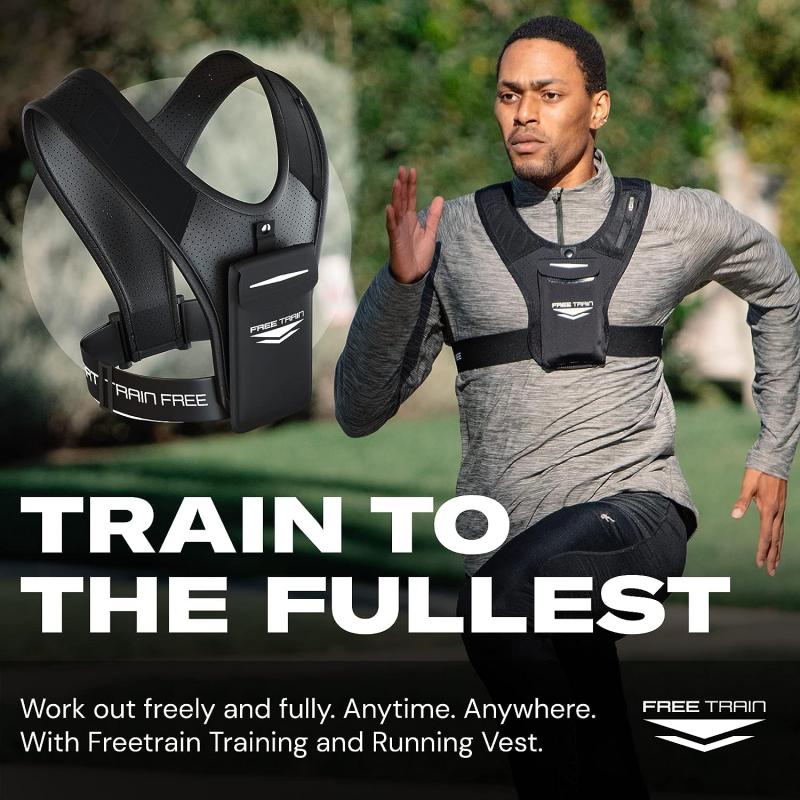 Feel The Burn With This Vest. Unlock Faster Sports Skills With Weighted Gear