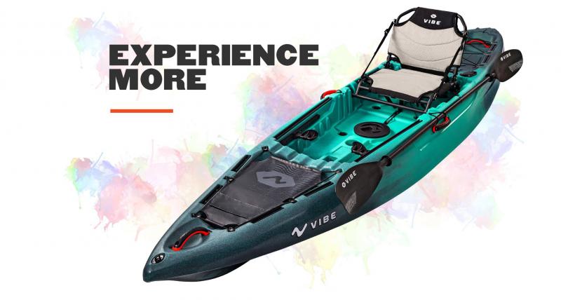 Feeling Adventurous This Summer. Explore The Vibe Yellowfin 120 Kayak