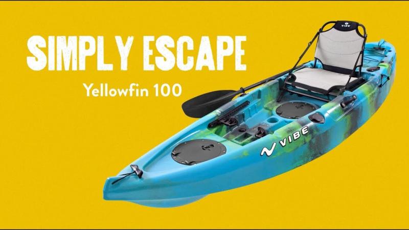 Feeling Adventurous This Summer. Explore The Vibe Yellowfin 120 Kayak