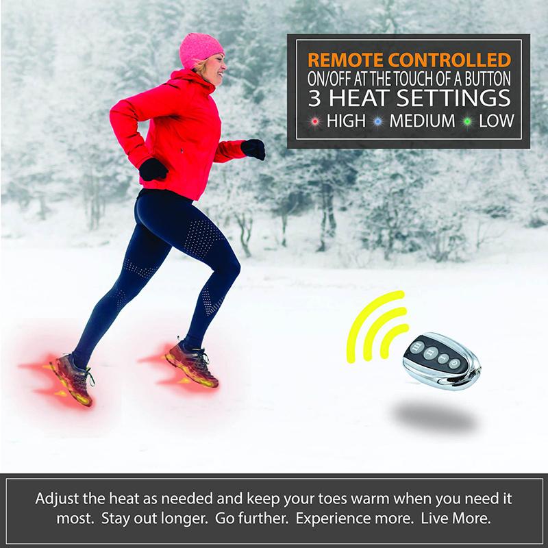 Feeling Cold Feet All Day Long. Rechargeable Insoles Can Keep Your Feet Cozy and Warm