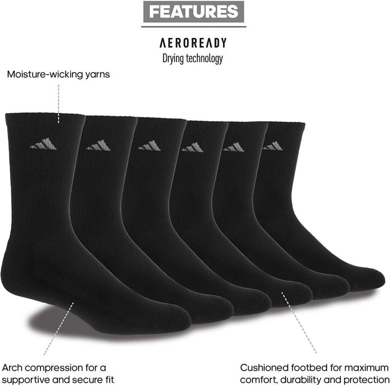 Find The Best Adidas Mid Crew Socks For You: Boost Comfort and Style With These Top Picks