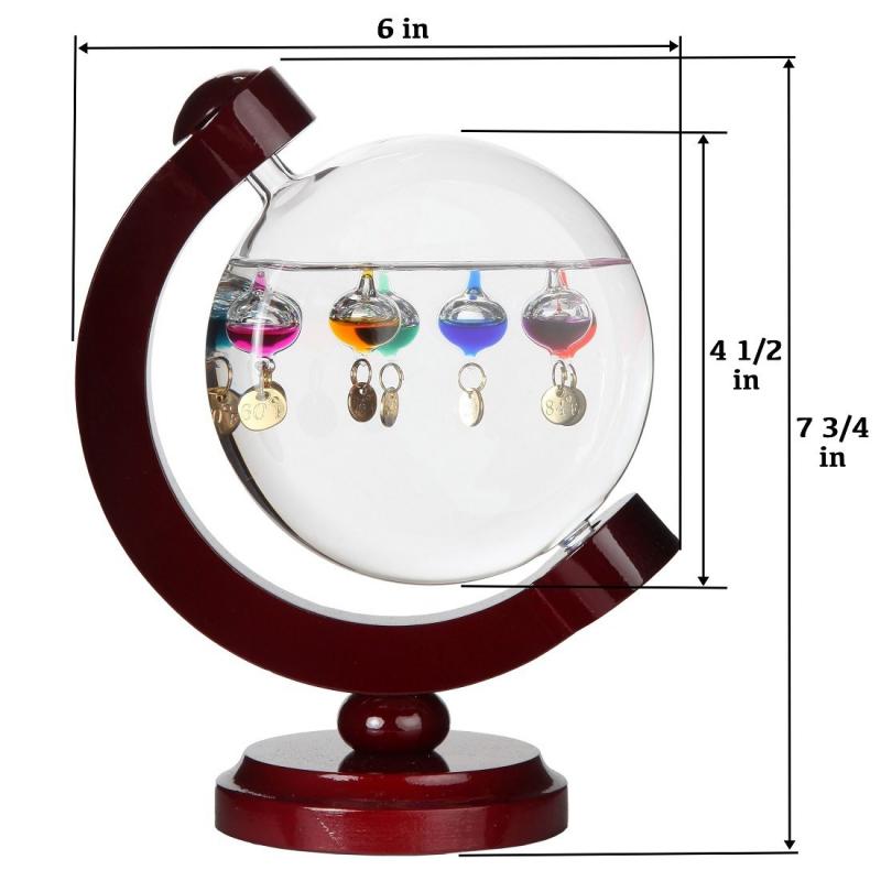 Galileo Glass Thermometers: The Colorful Columns That Measure Temperature