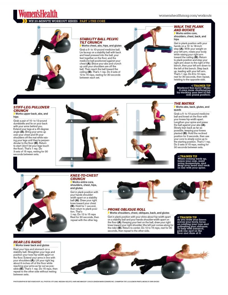 Get a Rock Solid Core with Merrithew Stability Balls: 15 Exercises to Transform Your Abs