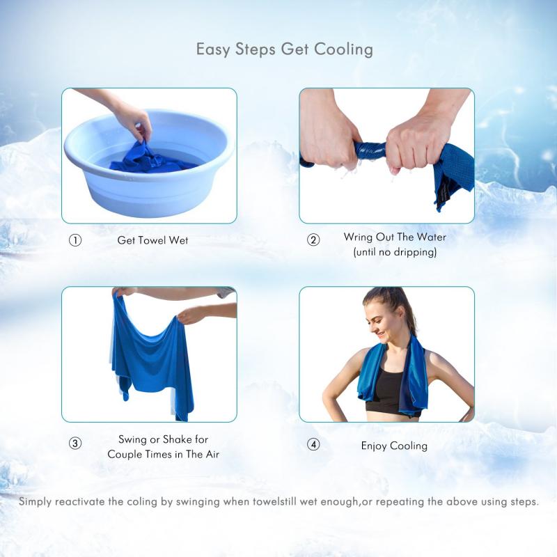 Get The Most Out Of Your Workouts This Summer. Mission Max Cooling Towels Keep You Cool and Dry
