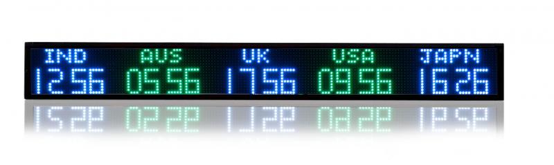 Giant Digital Clocks: How Building-Sized Displays Keep Us On Time