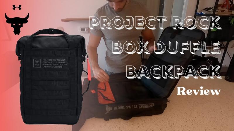 Gym Bag Perfection from The Rock: Get the Inside Scoop on Project Rock Bags