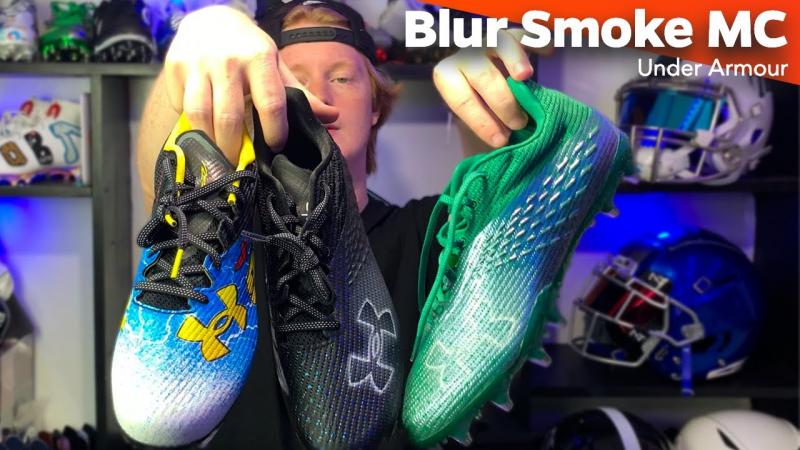 Have You Seen These Hot New Cleats Yet. Under Armour Blur Smoke Cleats Dominating The Field