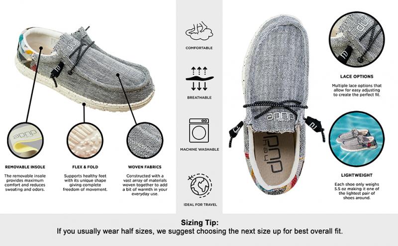 Hey Dude, Are the Wally Canvas Shoes The Soles of Summertime Style