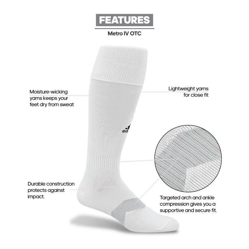 How to Find the Perfect Soccer Socks This Season: Adidas Metro V Over the Calf Review