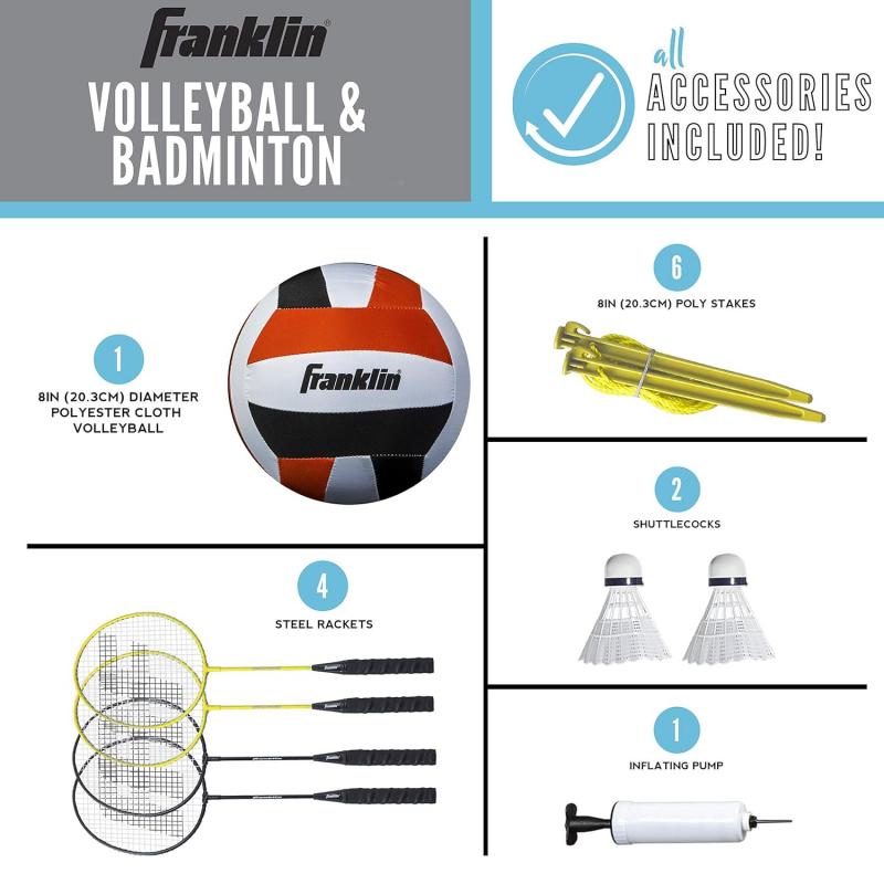 Is Baden The Best Brand For Volleyball Badminton Combo Sets