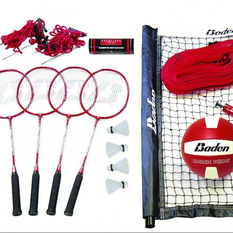 Is Baden The Best Brand For Volleyball Badminton Combo Sets
