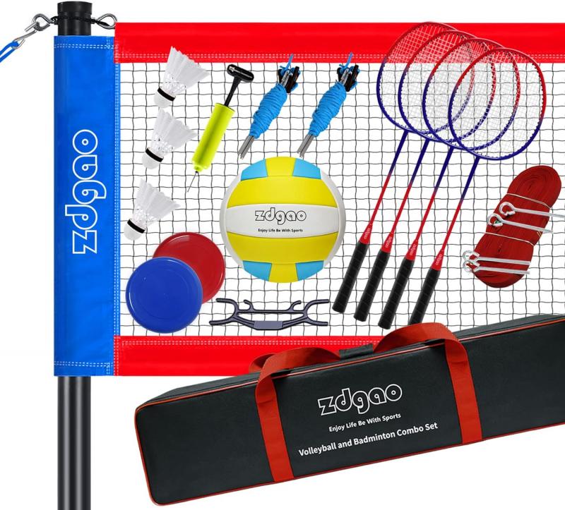Is Baden The Best Brand For Volleyball Badminton Combo Sets
