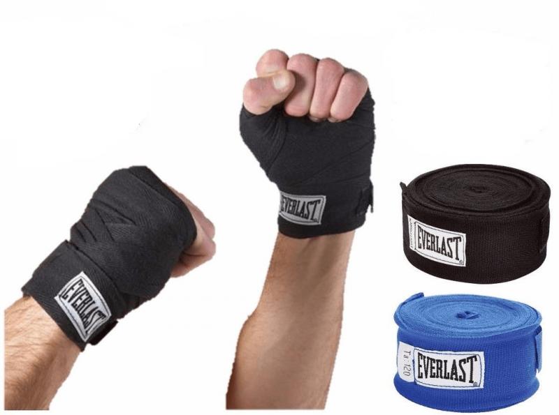 Is Cotton Best for Hand Wraps: 120 Everlast Hand Wraps Offer Boxers Superior Shock Absorption