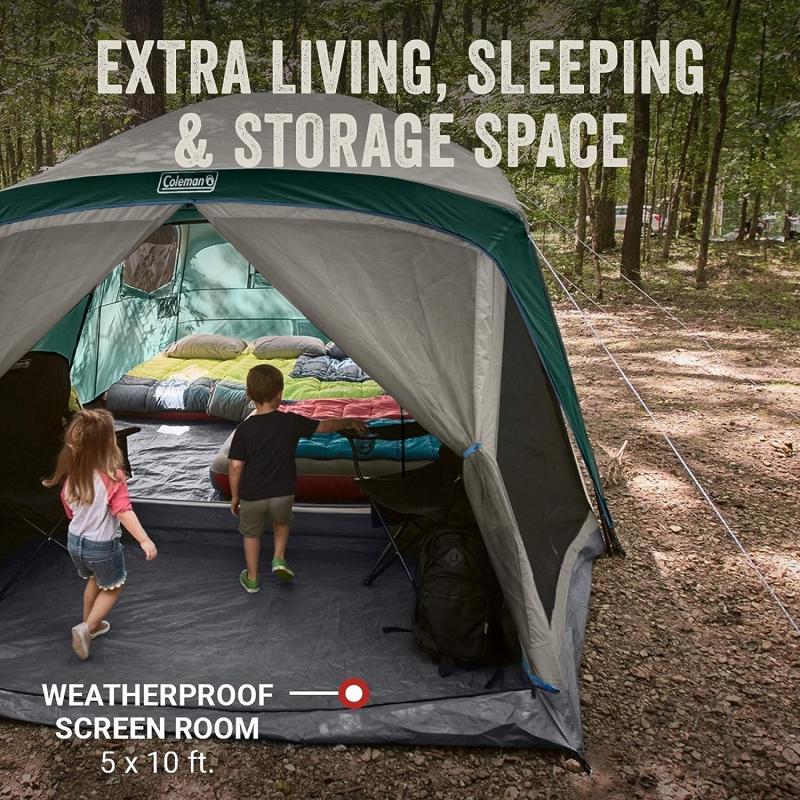 Is This Tent The Ultimate Outdoor Getaway: Discover The Skylodge 10 Person Tent From Coleman