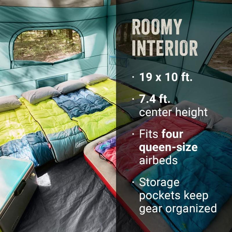 Is This Tent The Ultimate Outdoor Getaway: Discover The Skylodge 10 Person Tent From Coleman
