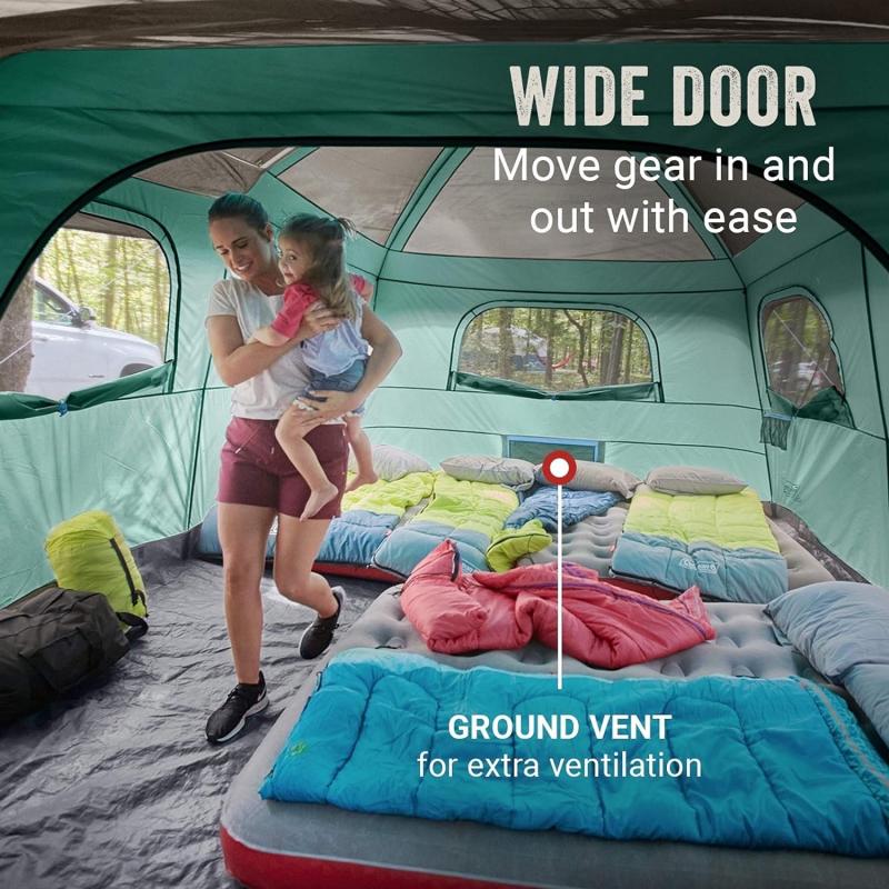 Is This Tent The Ultimate Outdoor Getaway: Discover The Skylodge 10 Person Tent From Coleman