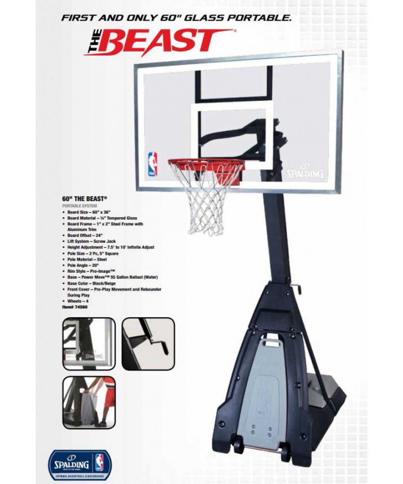 Is This The Best 60 Inch Glass Basketball Hoop. : Discover Our Top Picks For The Beast 60 Inch Portable Basketball System