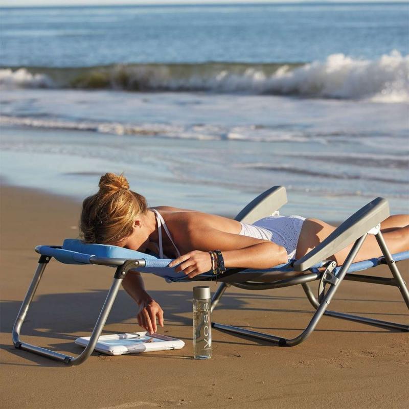 Is This The Best Folding Beach Chair To Take On Vacation For Comfort: Introducing The Quest 5 Position Beach Chair