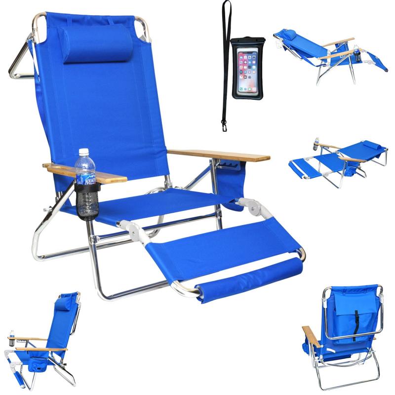 Is This The Best Folding Beach Chair To Take On Vacation For Comfort: Introducing The Quest 5 Position Beach Chair