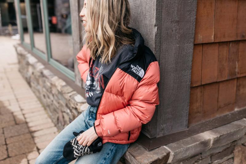 Is This Vintage Jacket Trending Again In 2023. The Iconic North Face Nuptse Youth 1996 Retro Jacket Is Back