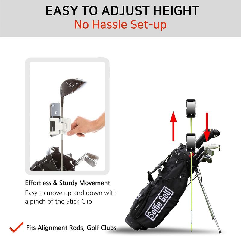 Is Your Phone Getting in The Way of Your Golf Swing. : This Brilliant Golf Phone Holder Solves All Your Problems