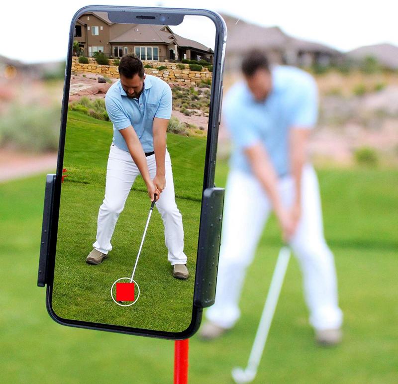 Is Your Phone Getting in The Way of Your Golf Swing. : This Brilliant Golf Phone Holder Solves All Your Problems