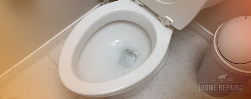 Is Your Toilet Too Slow to Flush. : Here