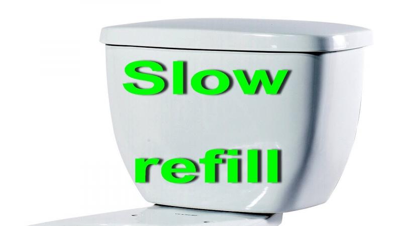 Is Your Toilet Too Slow to Flush. : Here