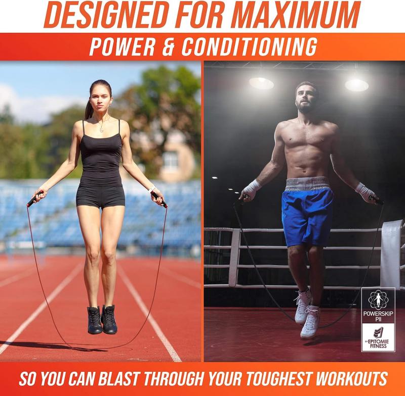 Jumpstart Your Fitness Now: Discover the Ethos Speed and Weighted Jump Ropes for Max Results