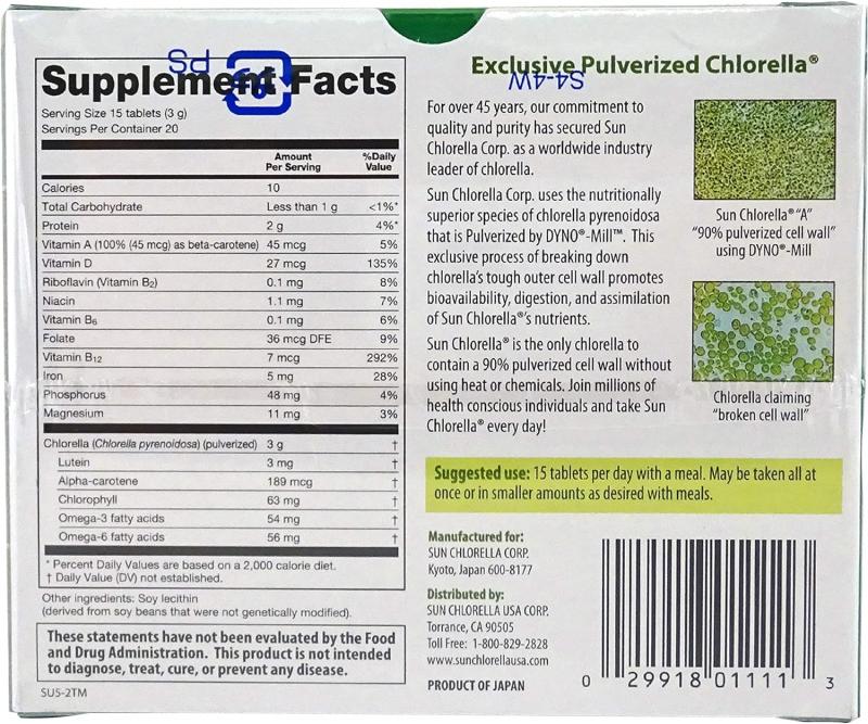 Key Facts About Sun Chlorella Supplements: Discover The Incredible Health Benefits You Never Knew