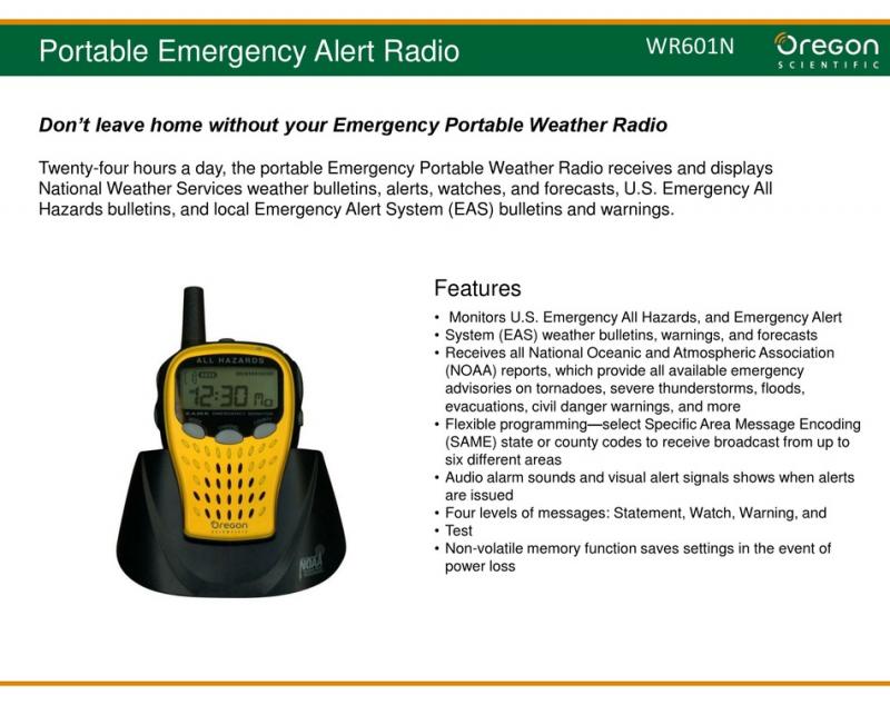 Life-Saving Tech in Every Home: How NOAA Weather Radios Can Protect Your Family