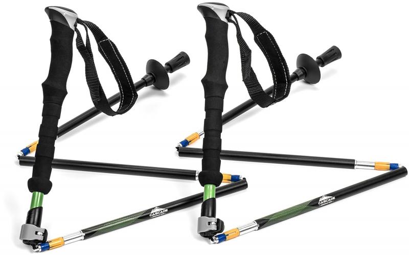 Lightweight Yet Durable: Cascade Mountain Tech Aluminum Folding Trekking Poles Take On The Trails